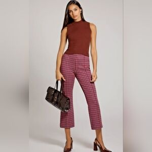 The Margot Kick-Flare Cropped Pants by Maeve